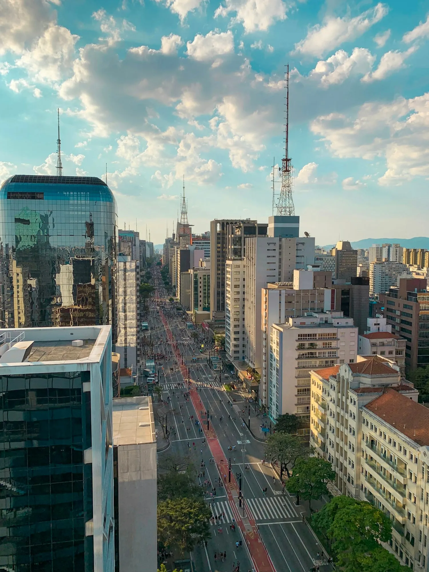 Vista aérea de São Paulo